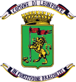 Stemma del Comune di Leonforte